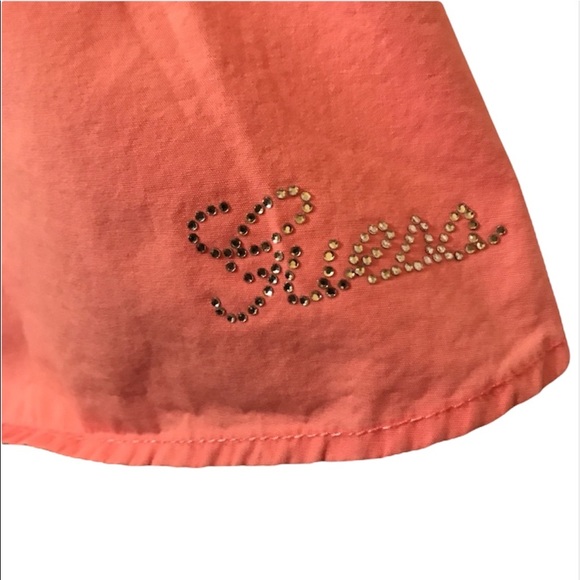 Guess Girl’s Pink Dress with Lace Detail Size 6X - Picture 2 of 5